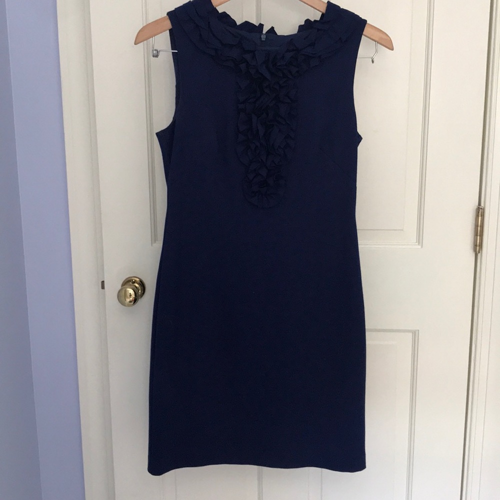 Trina Turk Navy Blue Dress